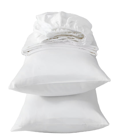 Juego de sábana de algodón peinado de 400 hilos