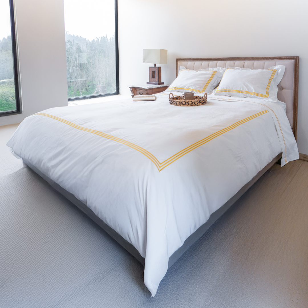 Funda plumón nórdica algodón egipcio 400 hilos.