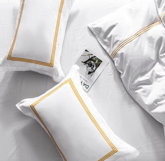 Funda plumón nórdica algodón egipcio 400 hilos.